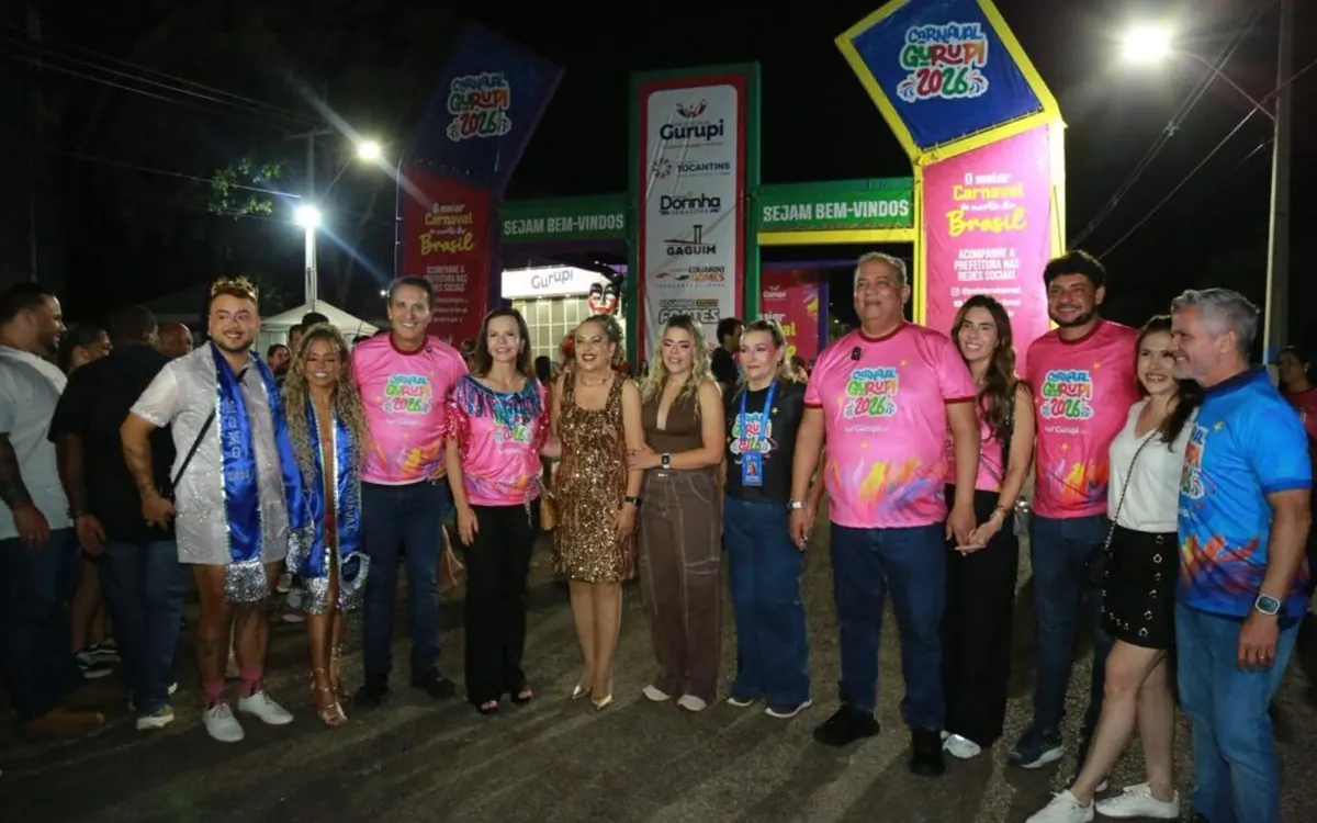 Jovens no carnaval de Gurupi